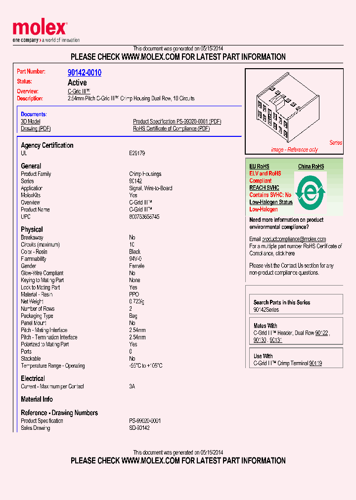 90142-0010_8032328.PDF Datasheet