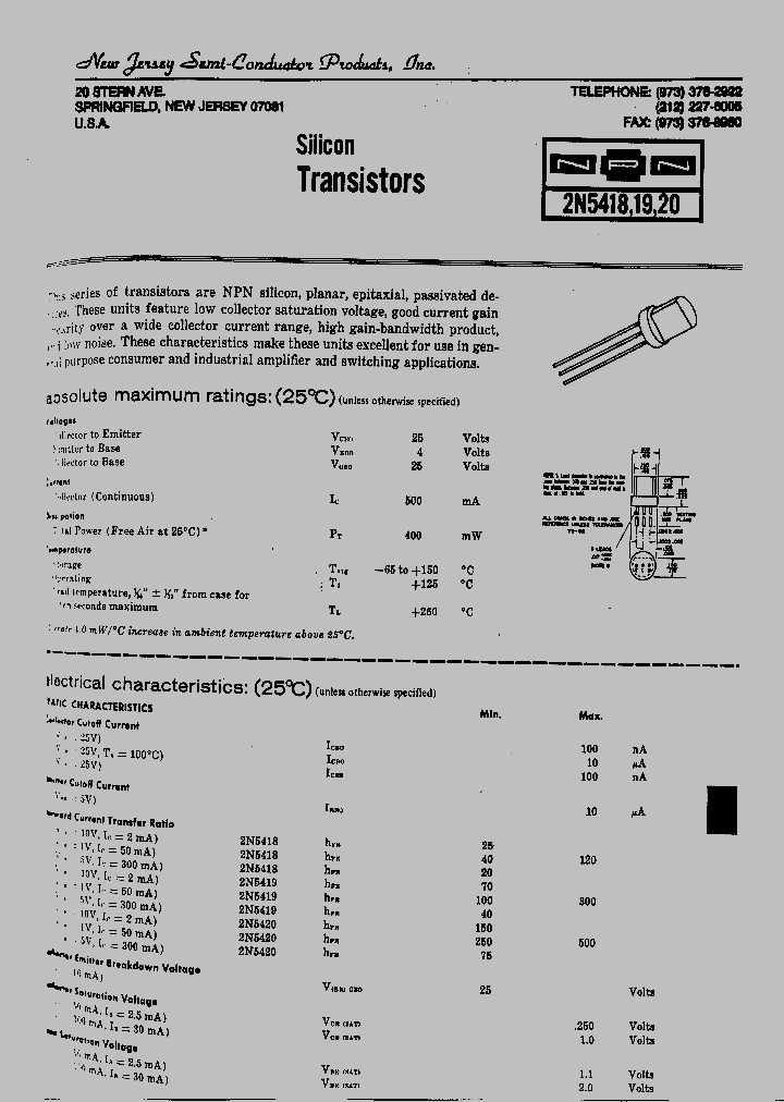 2N5418_8032645.PDF Datasheet