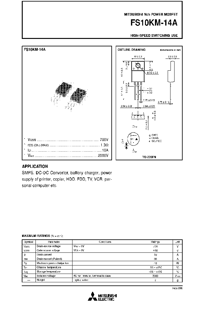 FS10KM14A_8039663.PDF Datasheet
