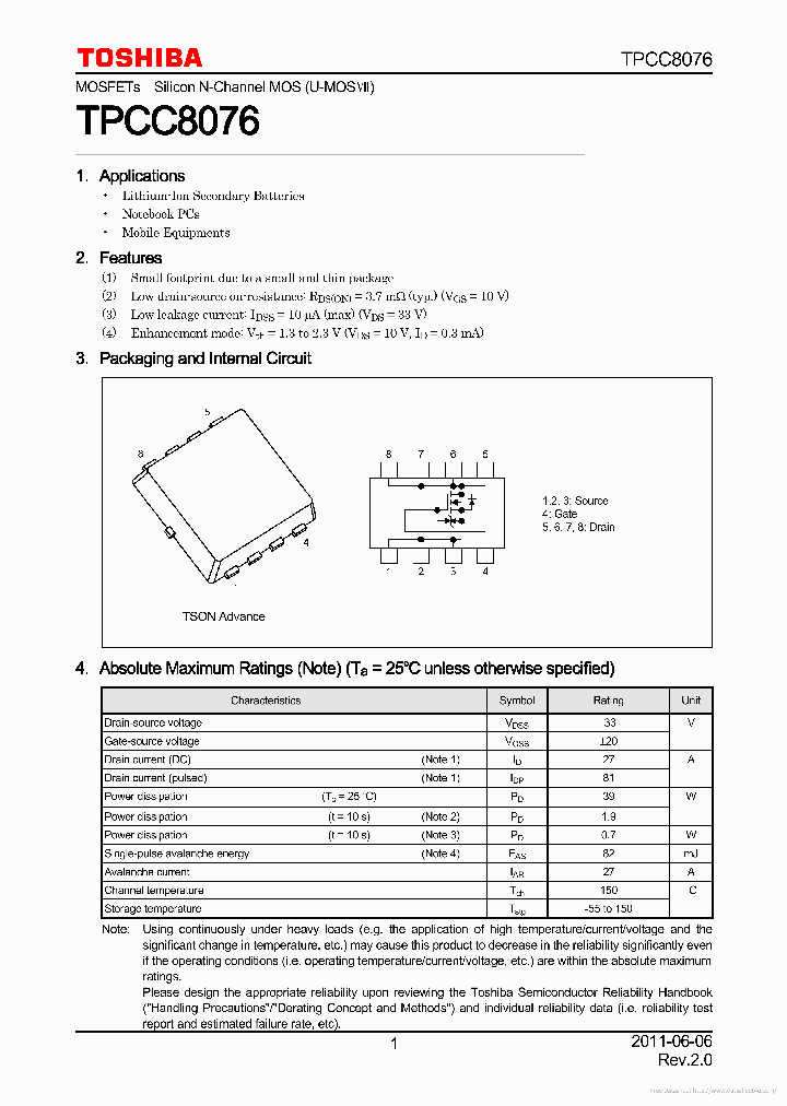TPCC8076_7814375.PDF Datasheet
