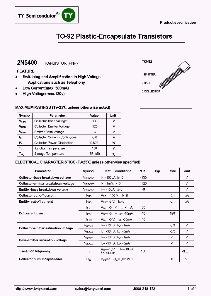 2N5400_8044081.PDF Datasheet