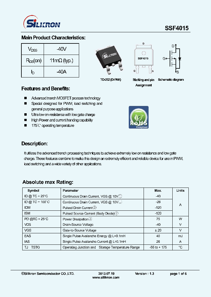 SSF4015_8046418.PDF Datasheet