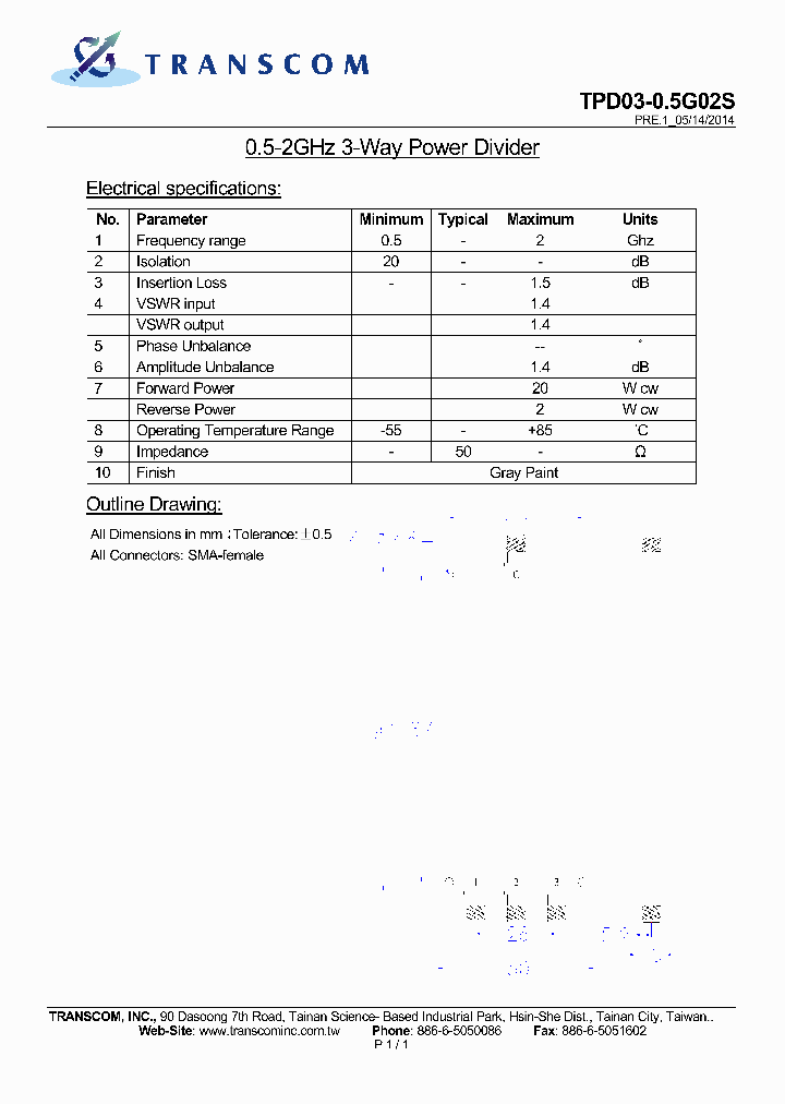 TPD03-05G02S_8048092.PDF Datasheet