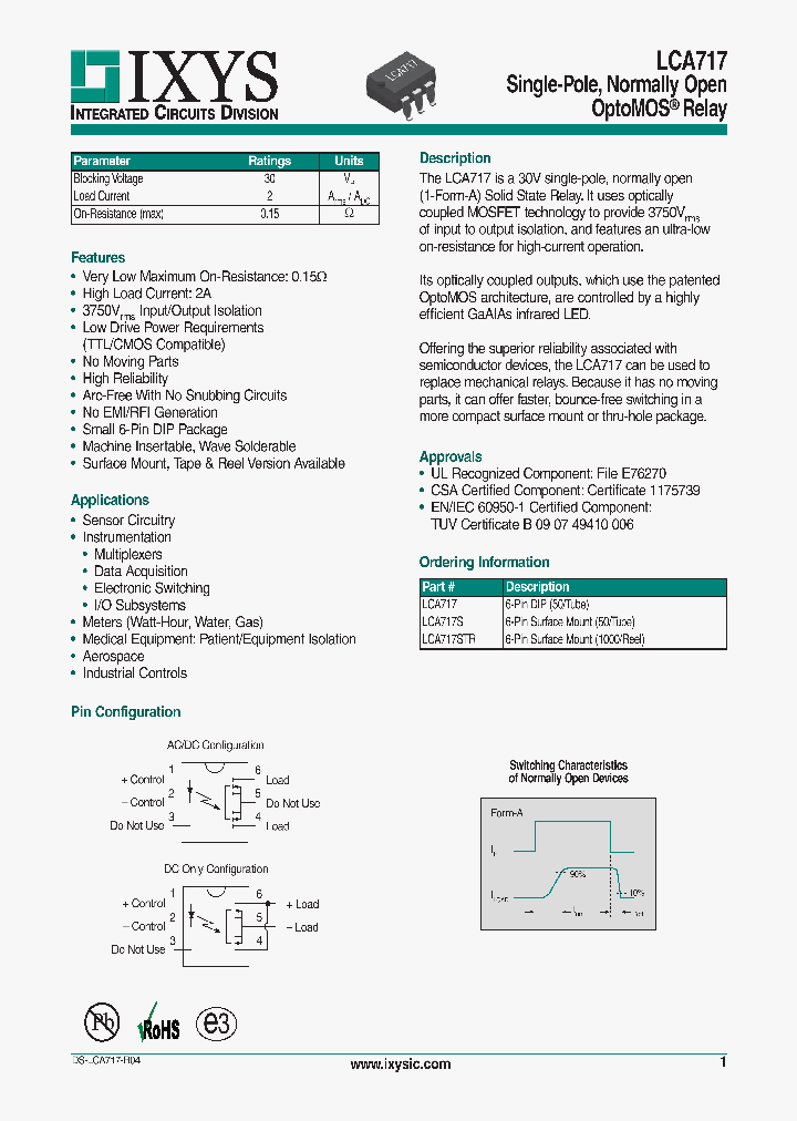 LCA717_8049014.PDF Datasheet
