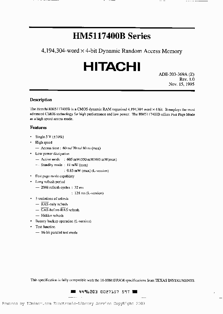 HM5117400BLTS-7_8049490.PDF Datasheet