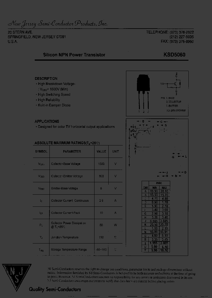 KSD5060_8052138.PDF Datasheet