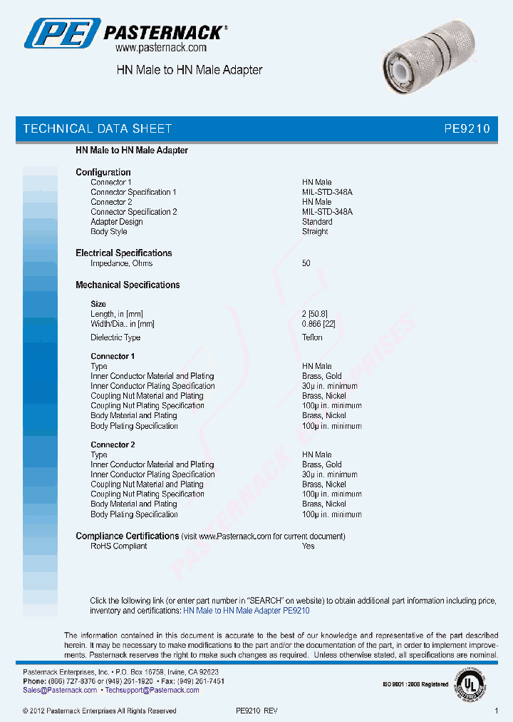 PE9210_8053588.PDF Datasheet
