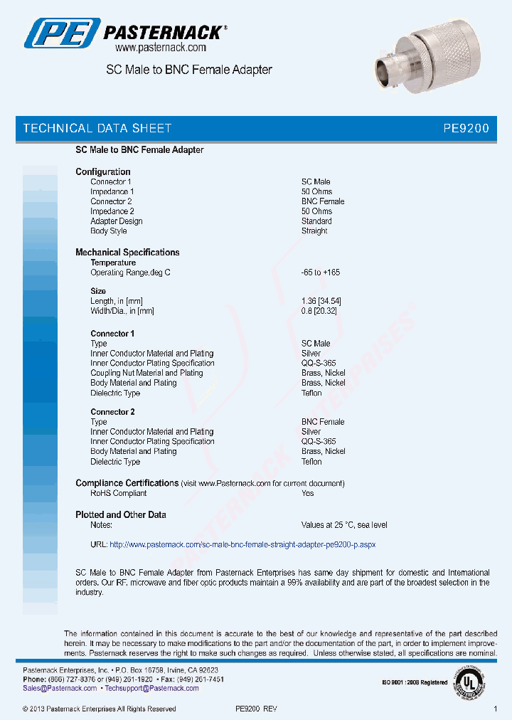 PE9200_8053589.PDF Datasheet
