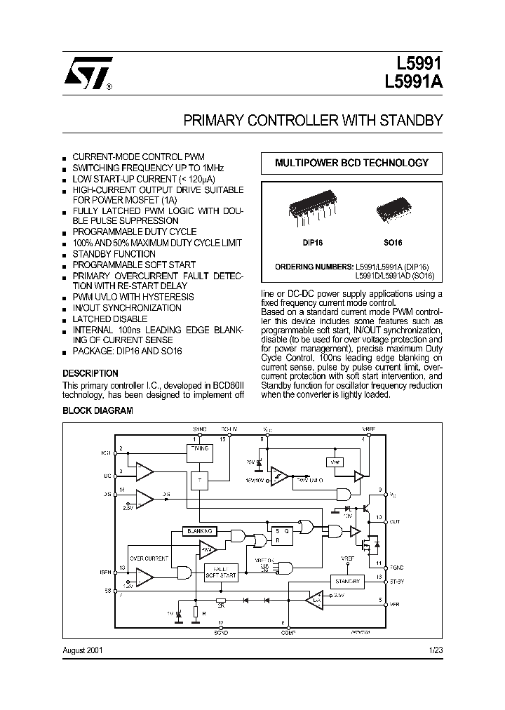 L5991AD13TR_8053809.PDF Datasheet