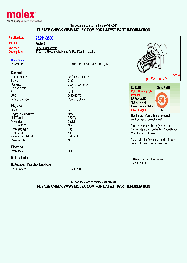 73251-0830_8054818.PDF Datasheet