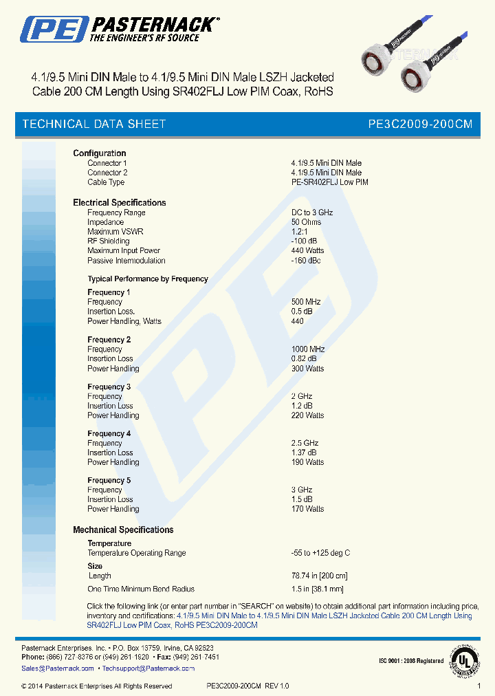 PE3C2009-200CM_8056858.PDF Datasheet