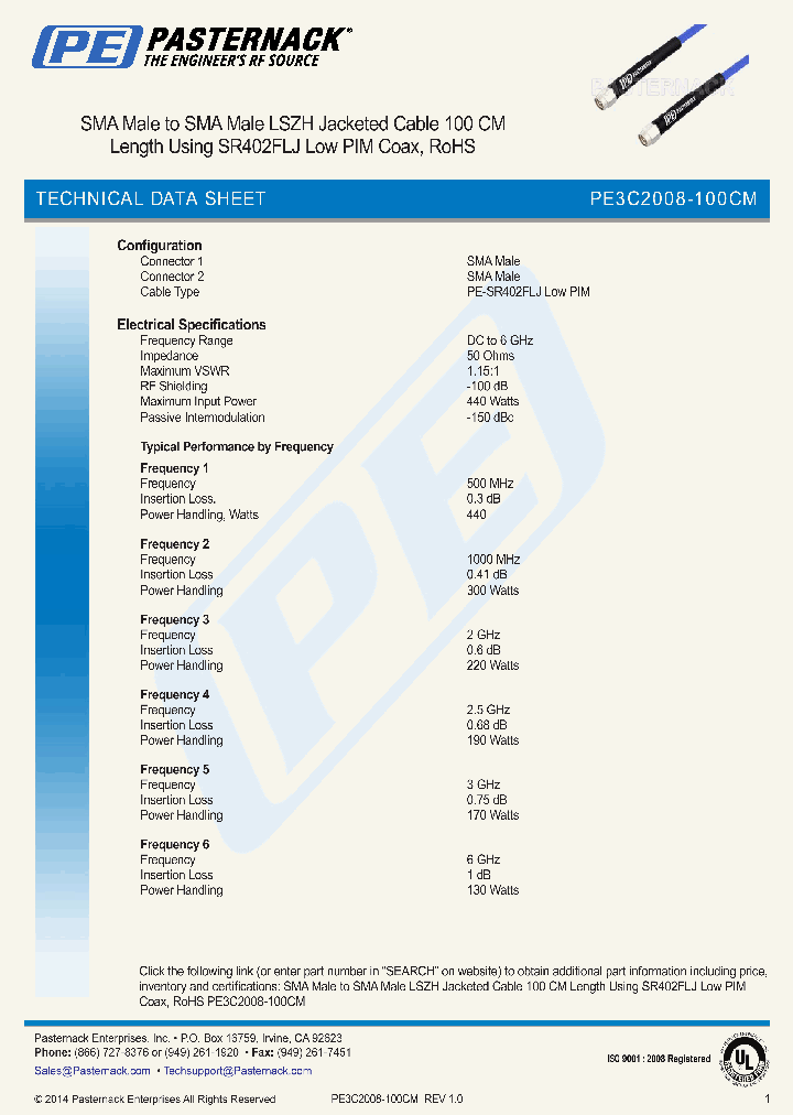 PE3C2008-100CM_8056855.PDF Datasheet