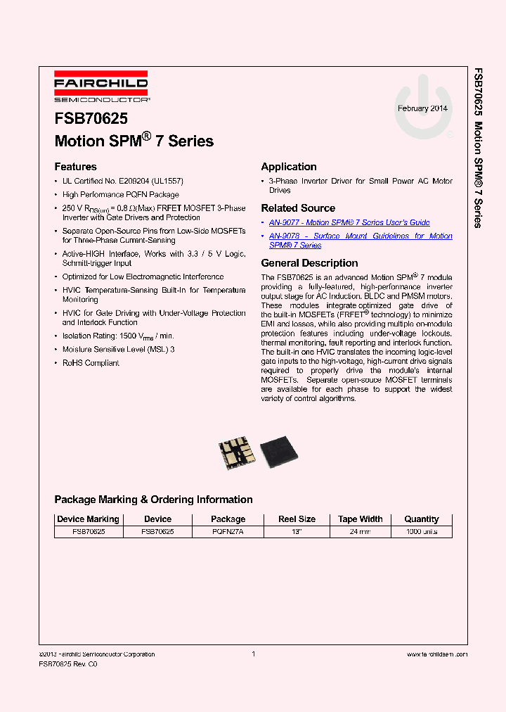 FSB70625_8057343.PDF Datasheet