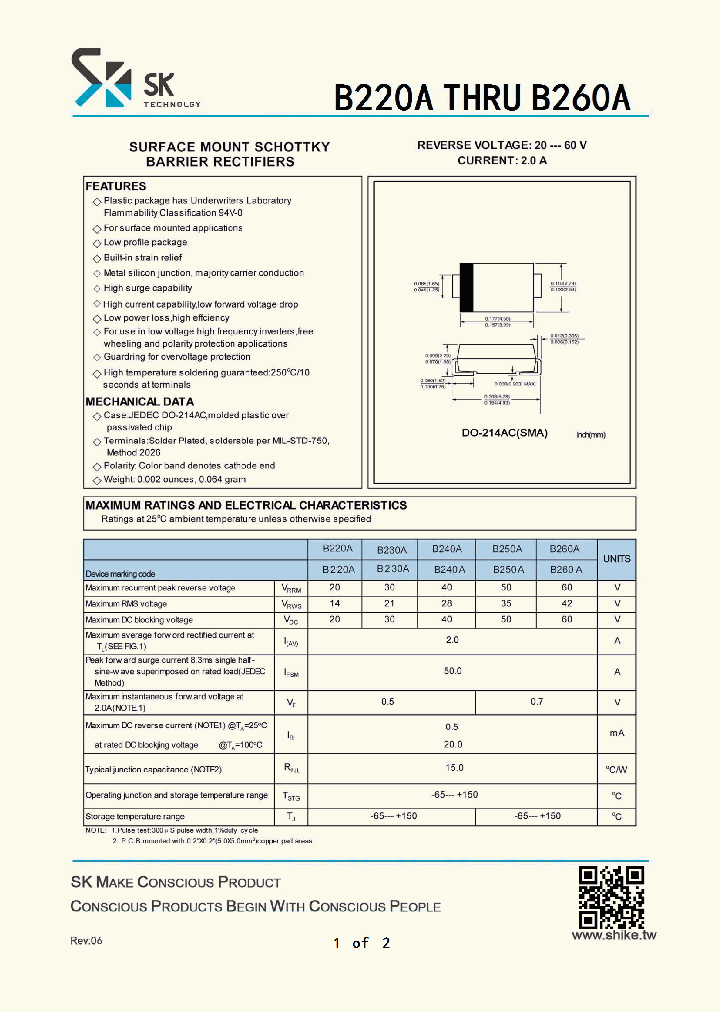 B250A_8058412.PDF Datasheet