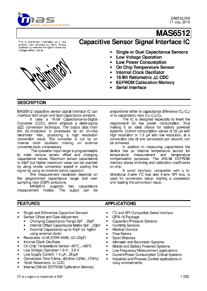 MAS6512_8059148.PDF Datasheet