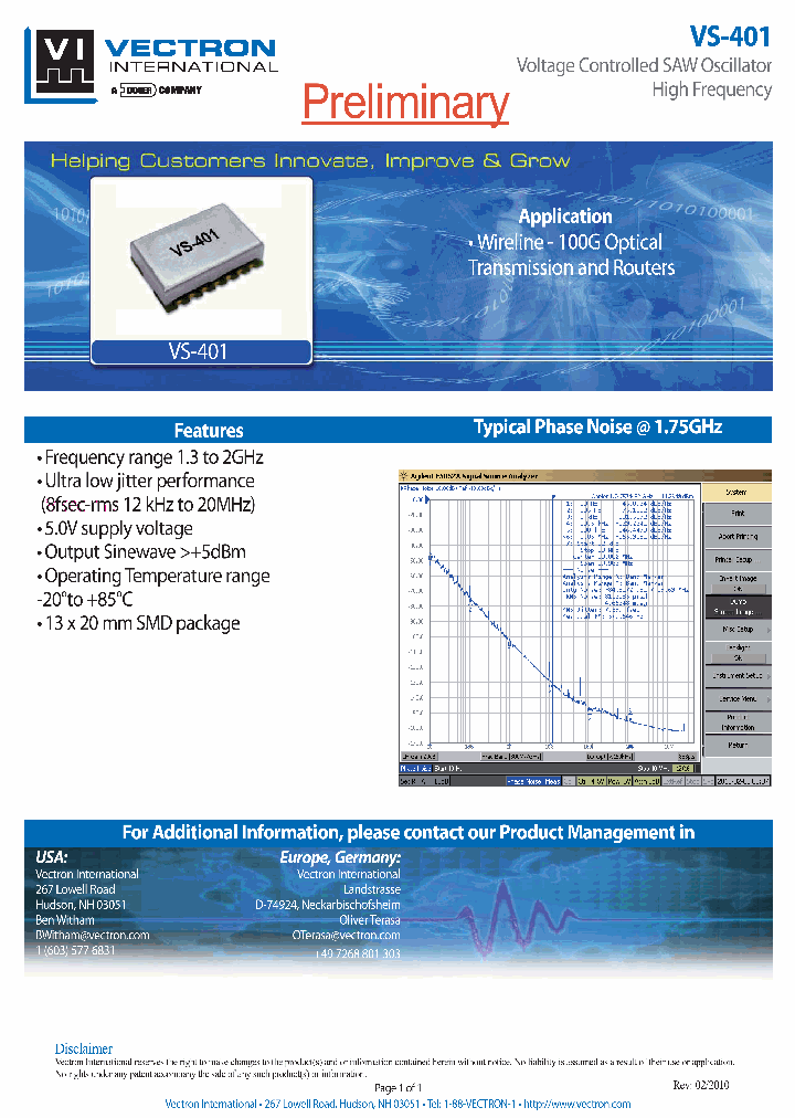 VS-401_8061354.PDF Datasheet