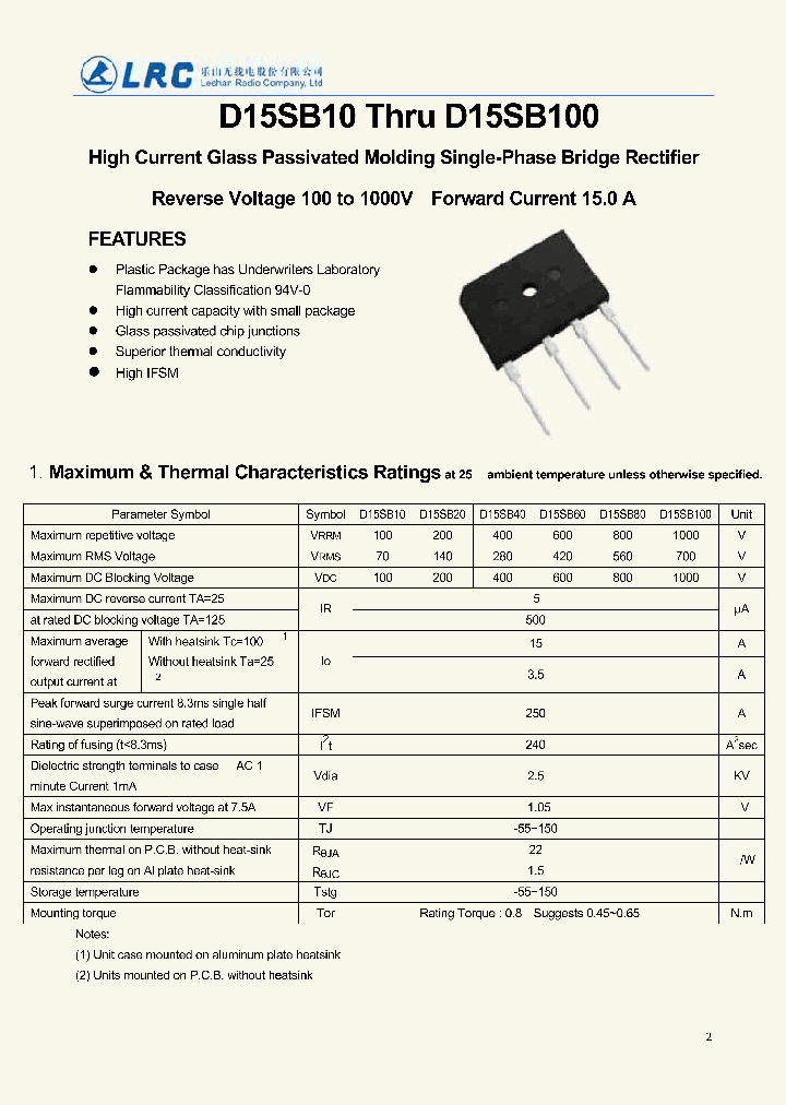 D15SB10-12_8061888.PDF Datasheet