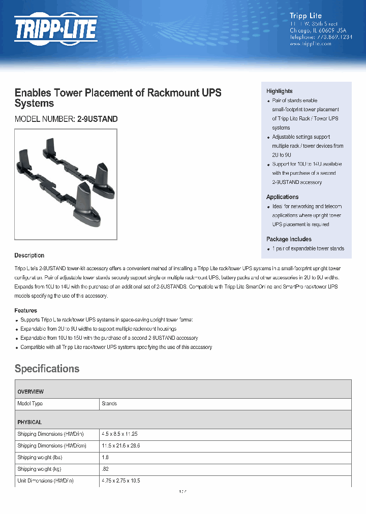 2-9USTAND_8063630.PDF Datasheet