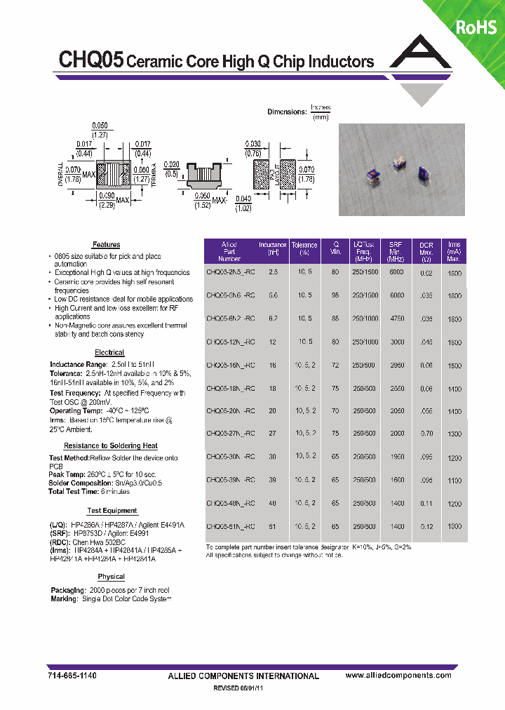 CHQ05_8064156.PDF Datasheet