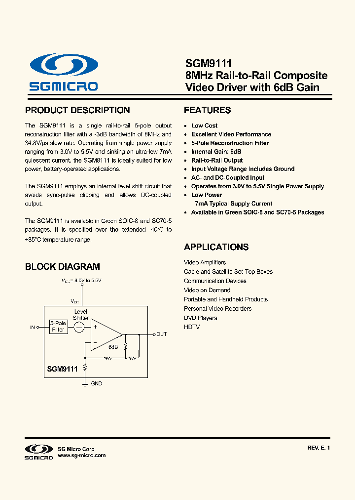 SGM9111-15_8069162.PDF Datasheet