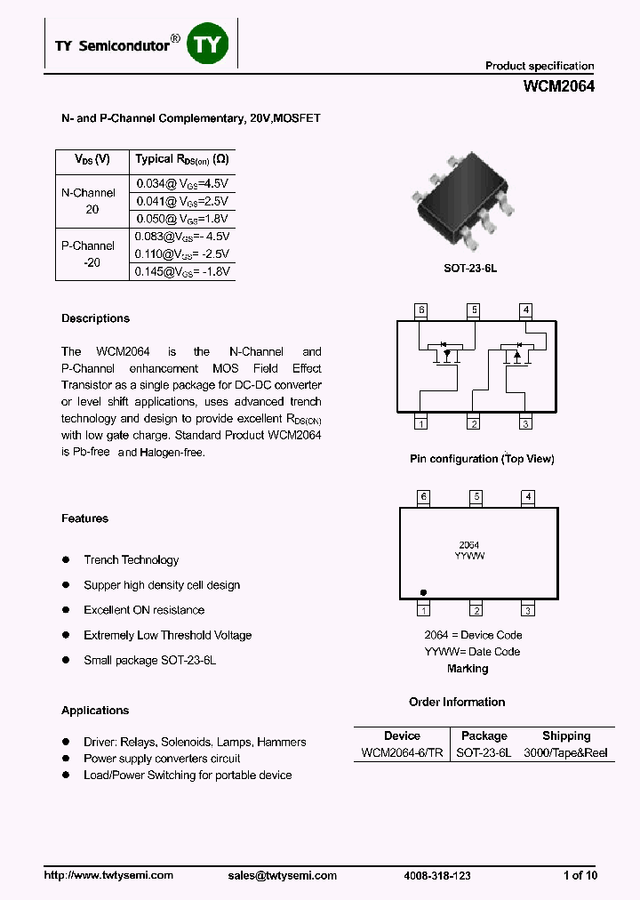 WCM2064_8074581.PDF Datasheet