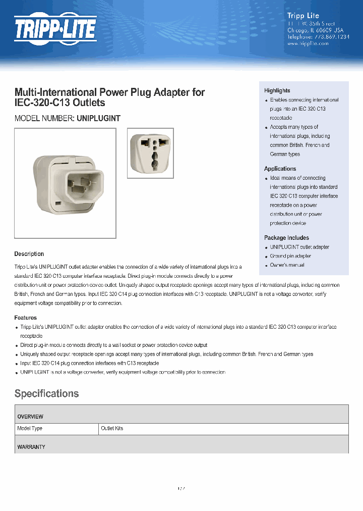 UNIPLUGINT_8082417.PDF Datasheet
