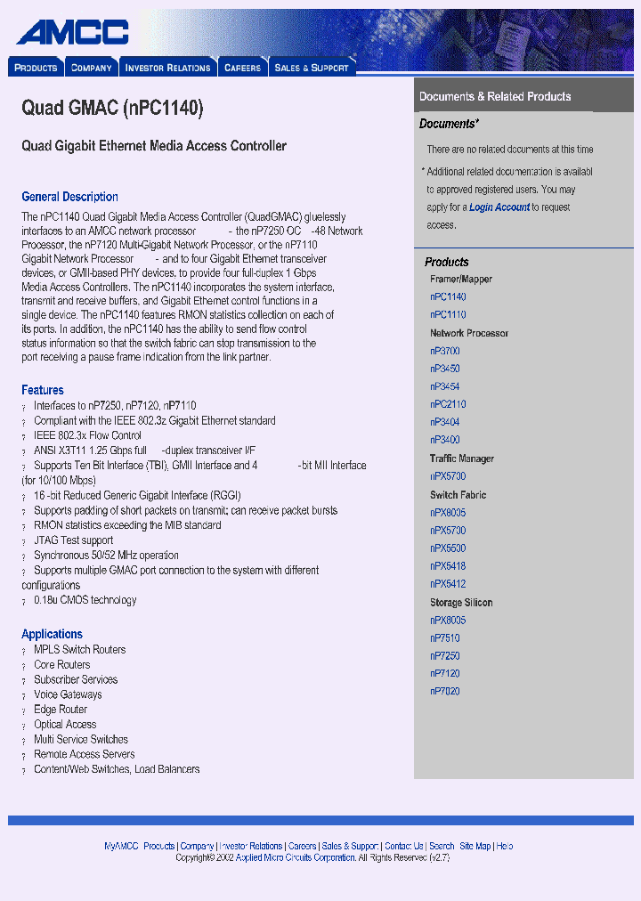NPC1140-BB1C_8082651.PDF Datasheet