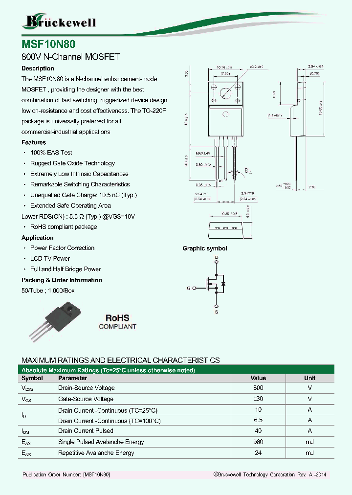 MSF10N80_8083868.PDF Datasheet