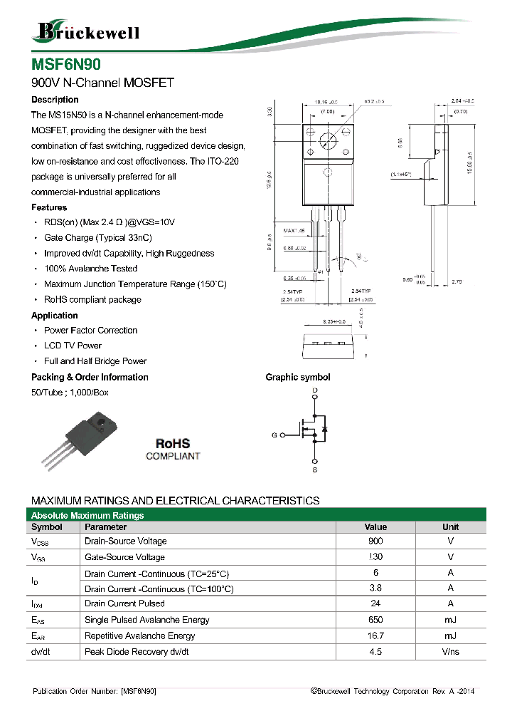 MSF6N90_8083888.PDF Datasheet