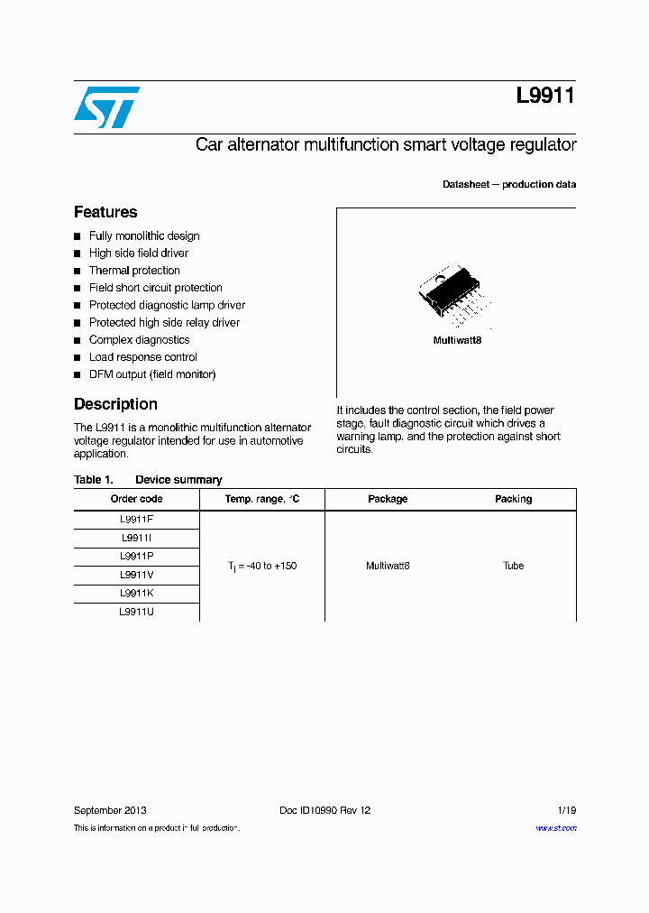 L9911U_8084386.PDF Datasheet