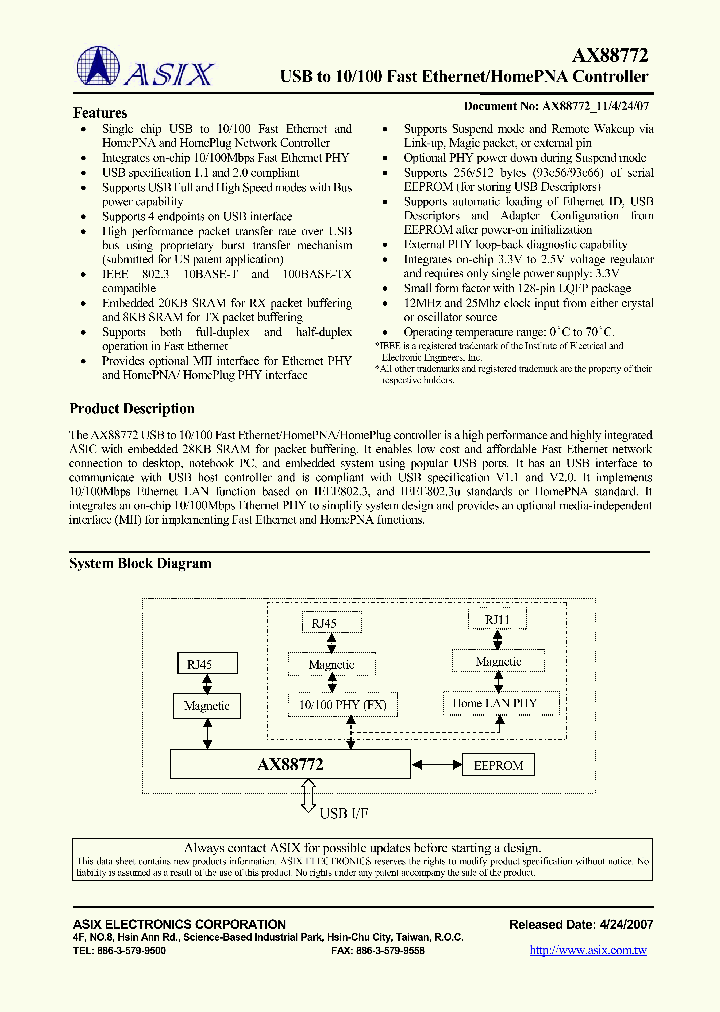 AX88772_8085323.PDF Datasheet
