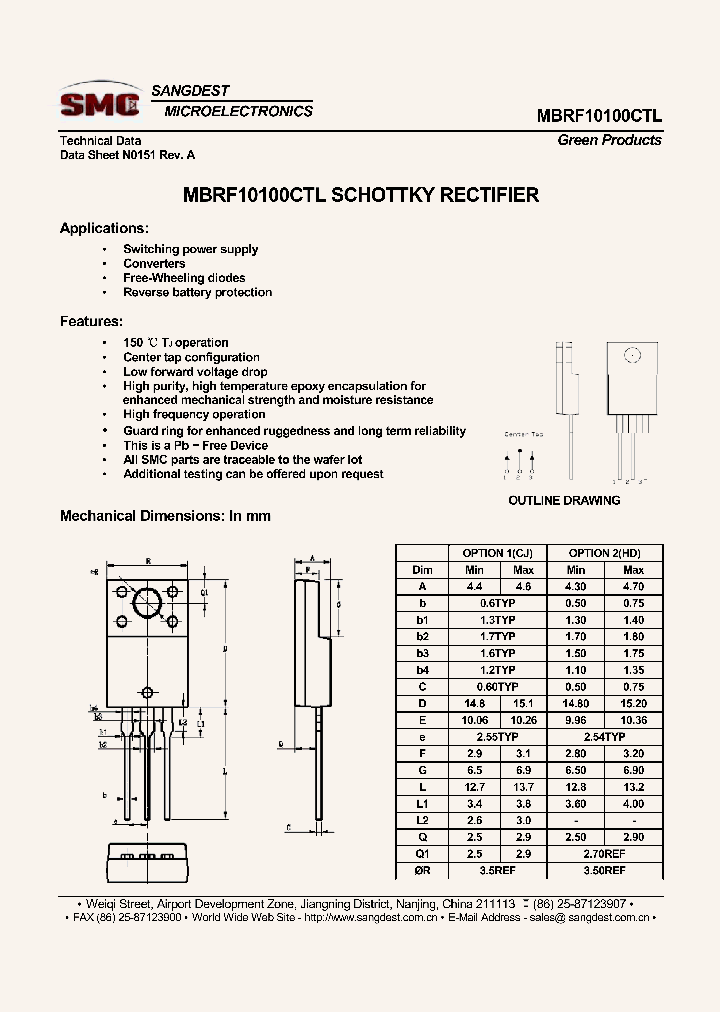 MBRF10100CTL_8086855.PDF Datasheet