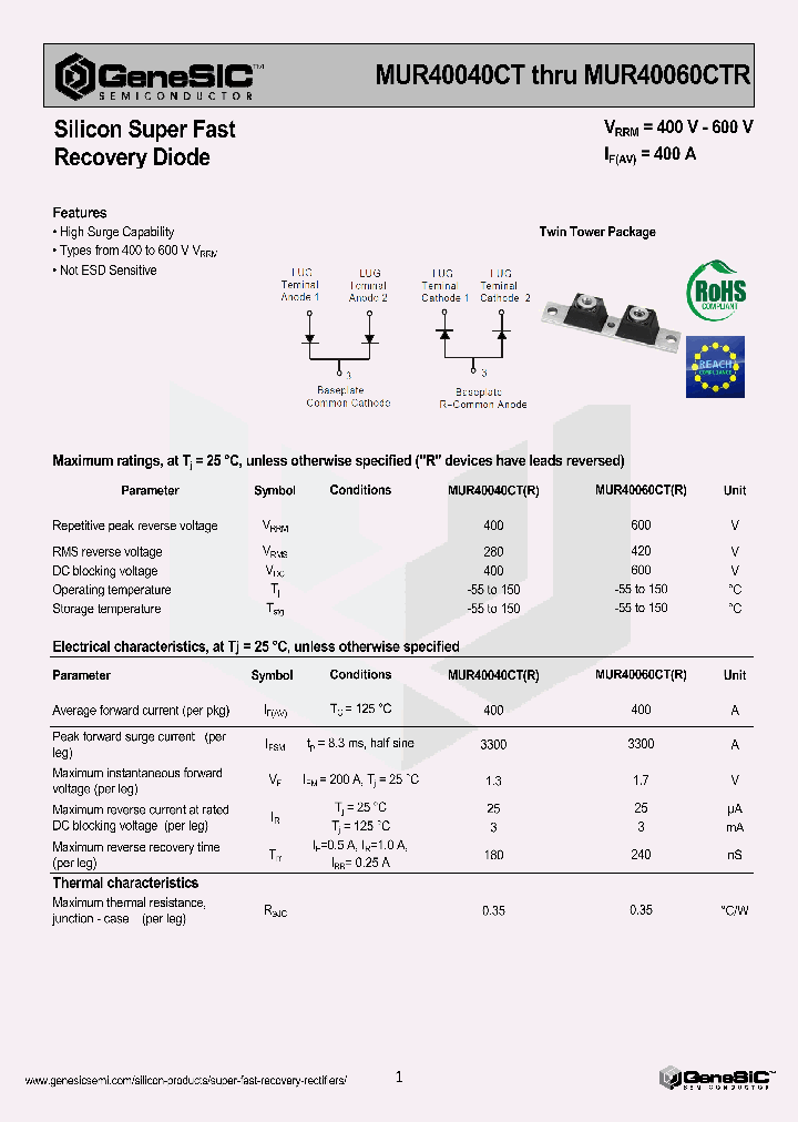 MUR40040CT_8088213.PDF Datasheet