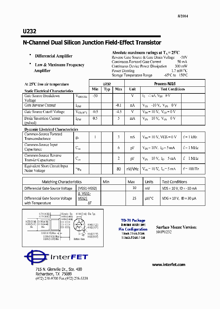 U232_8088432.PDF Datasheet
