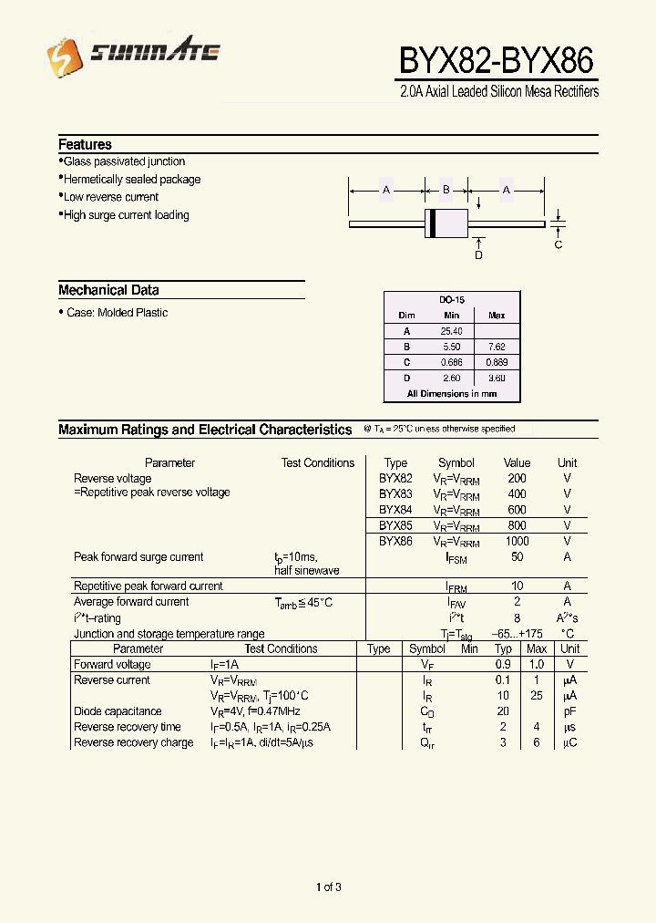 BYX83_8089716.PDF Datasheet