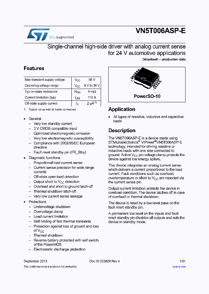 VN5T006ASP-E_8090525.PDF Datasheet