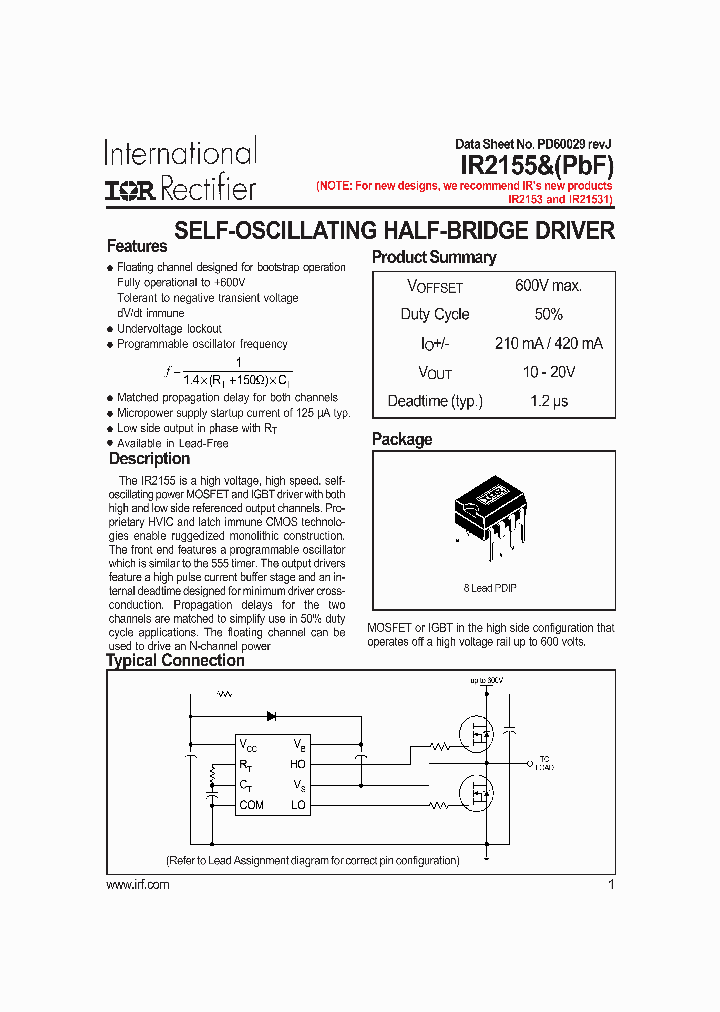 IR2155PBF_8093216.PDF Datasheet