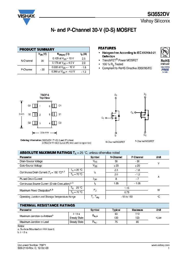 SI3552DV-09_8094951.PDF Datasheet
