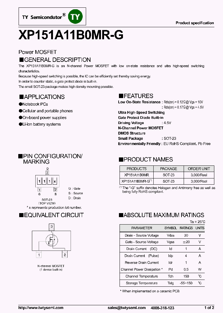 XP151A11B0MR-G_8095533.PDF Datasheet
