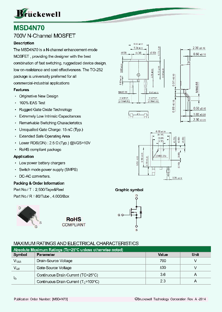 MSD4N70_8097004.PDF Datasheet