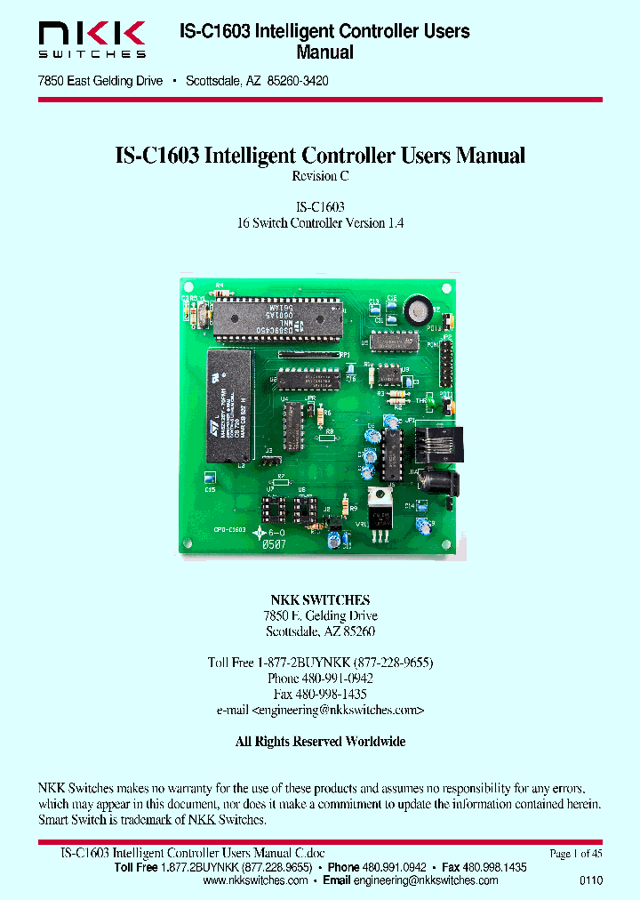 IS-C1603_8098232.PDF Datasheet