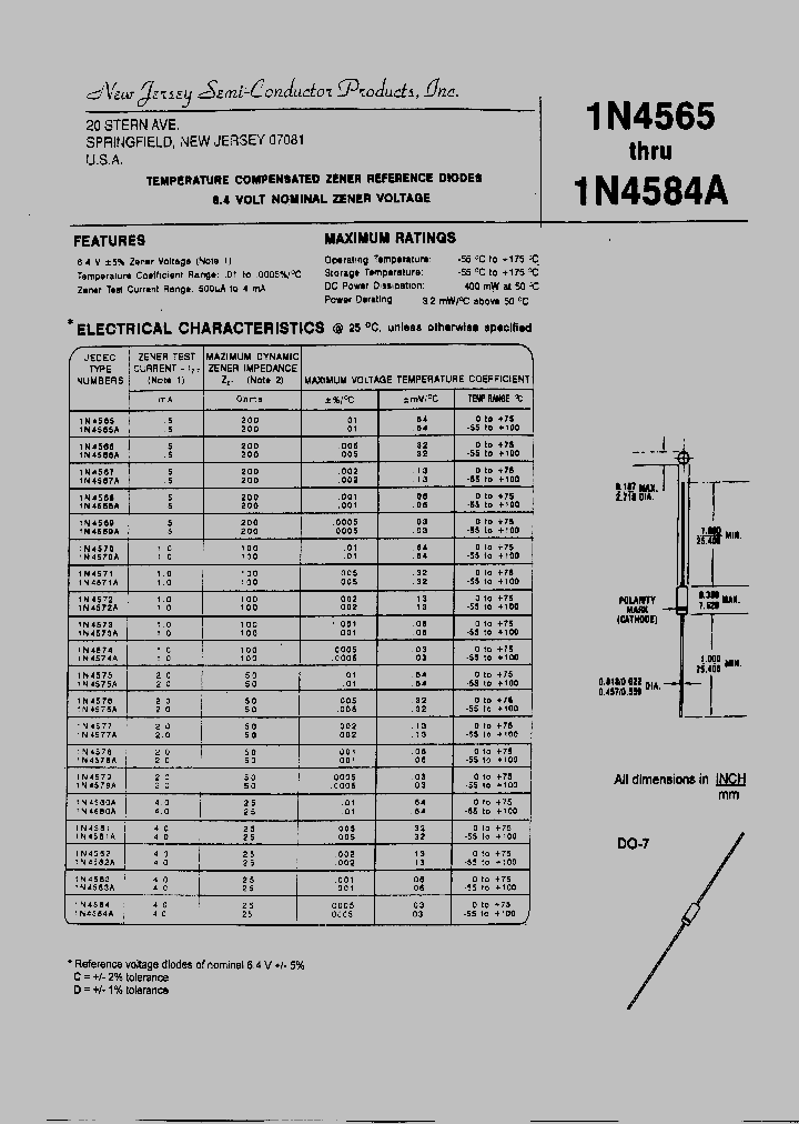 1N4570_8098618.PDF Datasheet