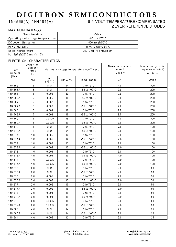 1N4570_8098619.PDF Datasheet