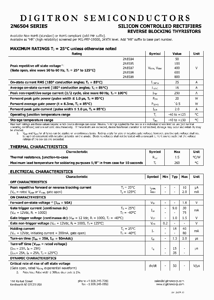 2N6507_8100245.PDF Datasheet