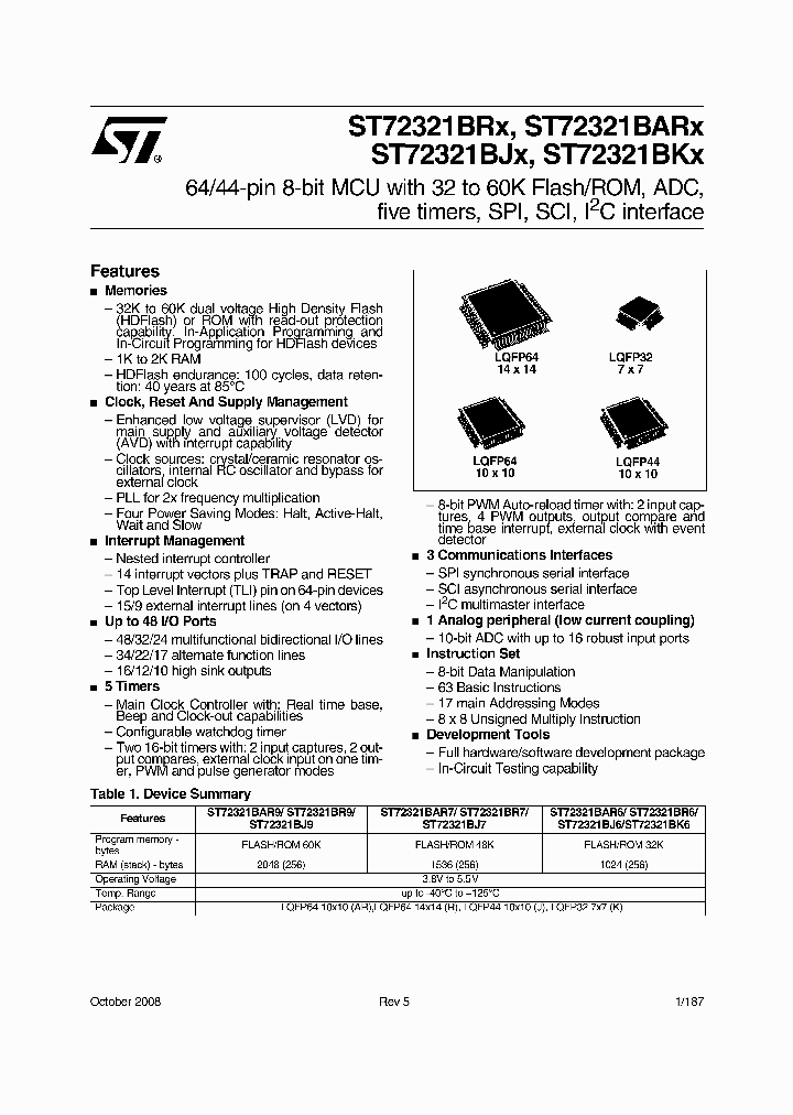 ST72321BK6_8102601.PDF Datasheet