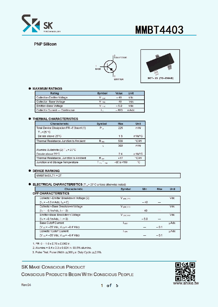 MMBT4403_8103251.PDF Datasheet