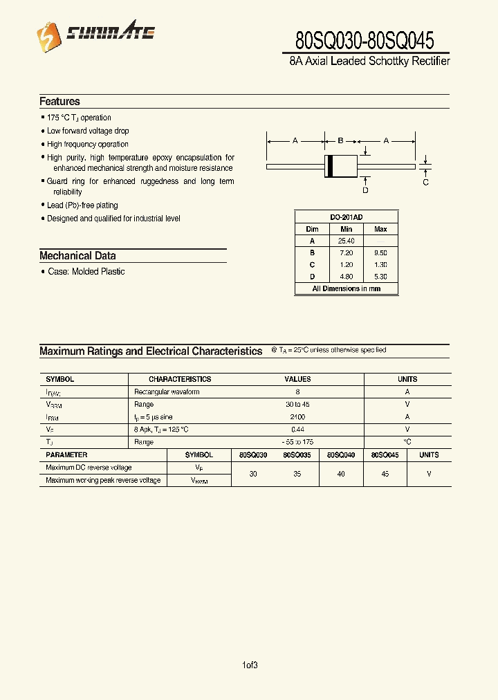 80SQ030_8106048.PDF Datasheet