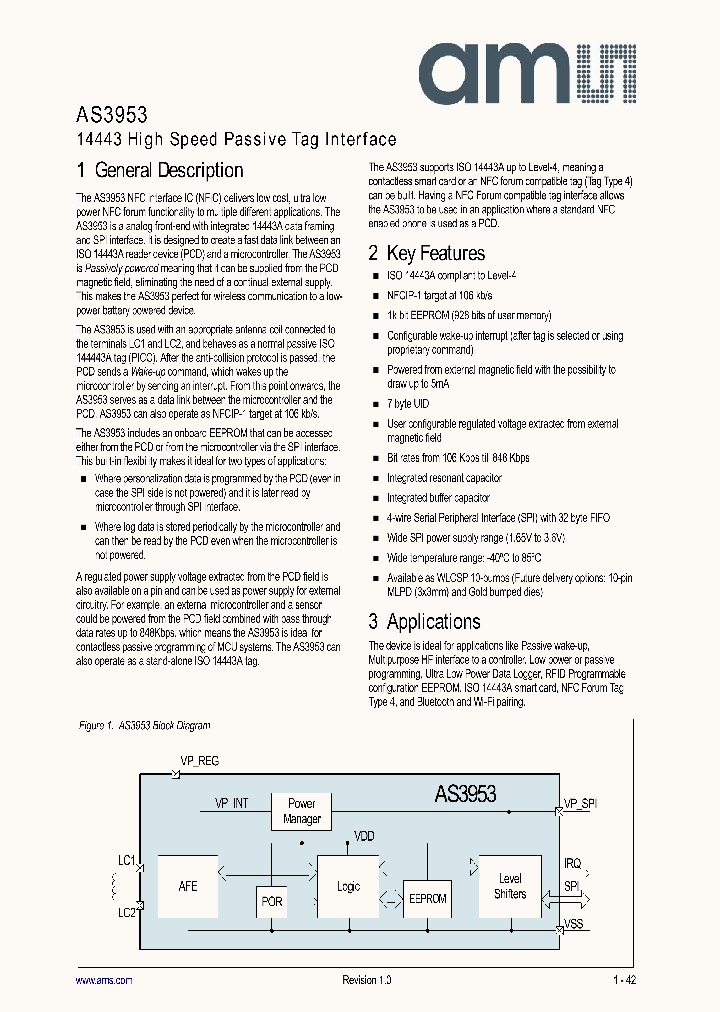 AS3953_8106095.PDF Datasheet