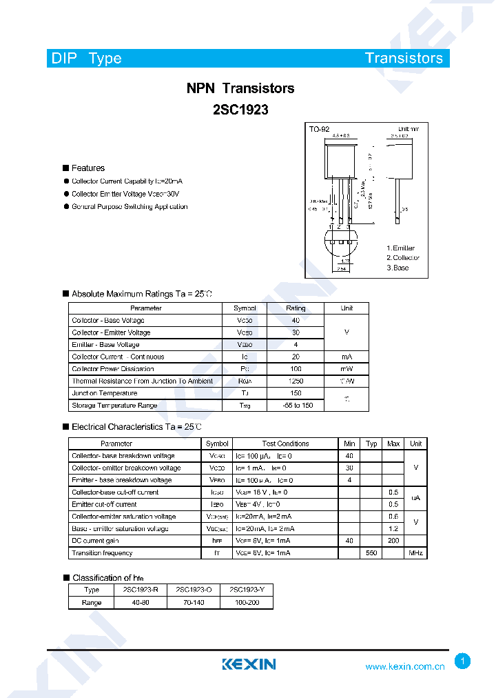2SC1923_8106370.PDF Datasheet