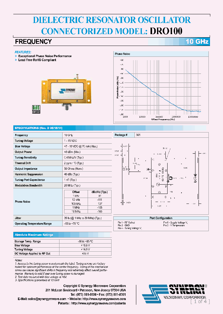 DRO100_8106799.PDF Datasheet